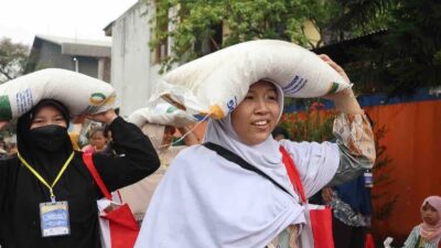 Jumlah KPM Bantuan Beras 10 Kg di 2025 Menurun