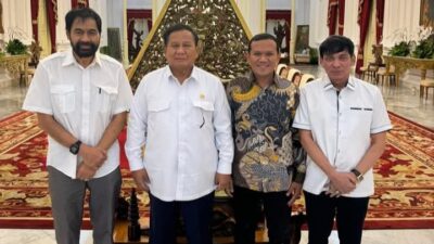 Prabowo Terima Mualem-Dek Fadh di Istana Negara