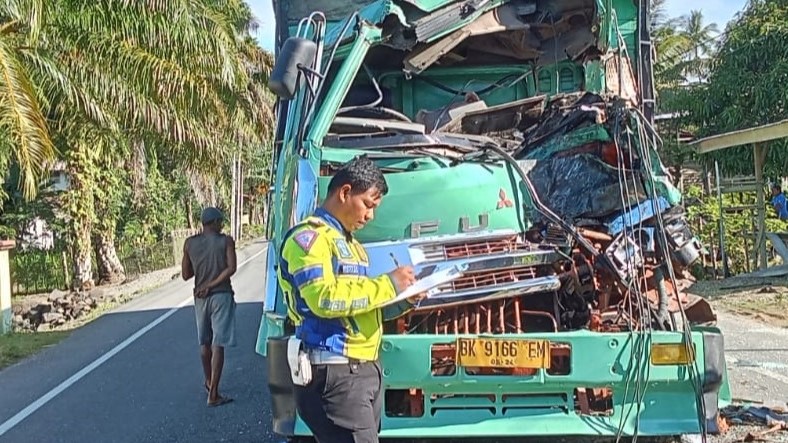 Laka Maut di Jalan Lintas Meulaboh-Calang Aceh Barat, 1 Tewas