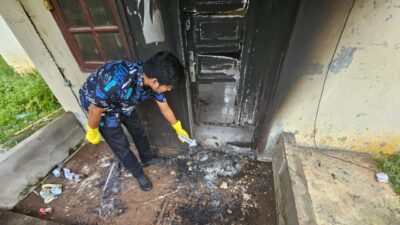Polisi Selidiki Penyebab Kebakaran di Kantor Geuchik Keude Blang