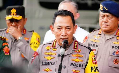 Kapolri: 141.605 Personel Gabungan Amankan Nataru
