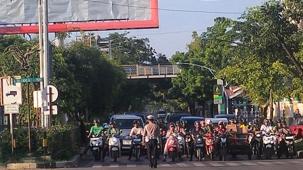 Sirene Peringatan 20 Tahun Tsunami Hentikan Seluruh Kendaraan di Persimpangan Banda Aceh