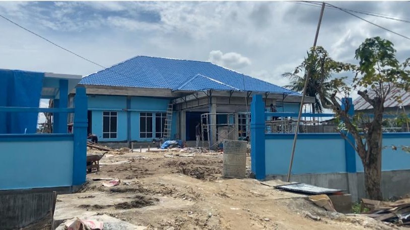 Waktu Pelaksanaan Habis, Proyek Pembangunan Kantor KSOP Kelas IV Kuala Langsa Belum Selesai