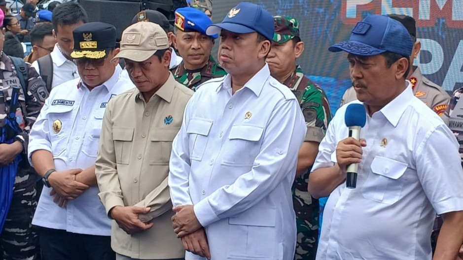 KKP Simpan Pagar Laut Sebagai Barang Bukti