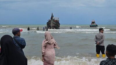 Imigran Rohingya Kembali Terdampar di Rohingya
