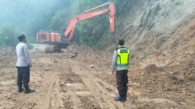 Sempat Tertutup Longsor, Jalur Aceh Timur - Gayo Lues Kembali Normal