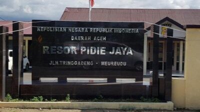 Buntut Pemukulan Wartawan, Keuchik Cot Seutui Ditahan Polres Pidie Jaya