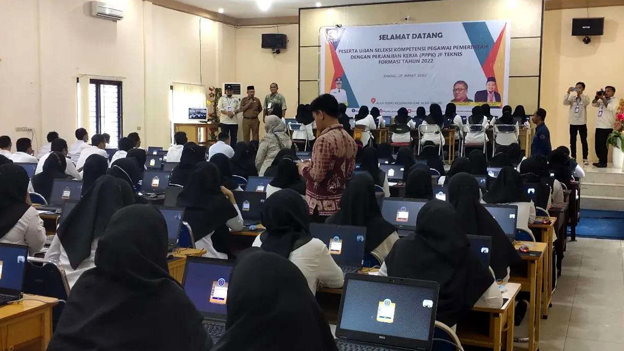 634 Pelamar PPPK Tahap ll di Aceh Singkil Tak Lulus Seleksi Administrasi, Ini Sebabnya