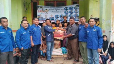 Sambut HPN dan HUT KE- 79, PWI Agara Gelar Baksos