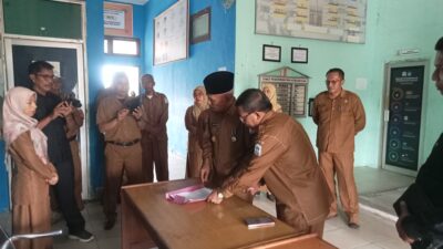 Sidak Instansi, Wabup Aceh Singkil : Banyak Kepala Dinas dan Sekertaris Tak Hadir