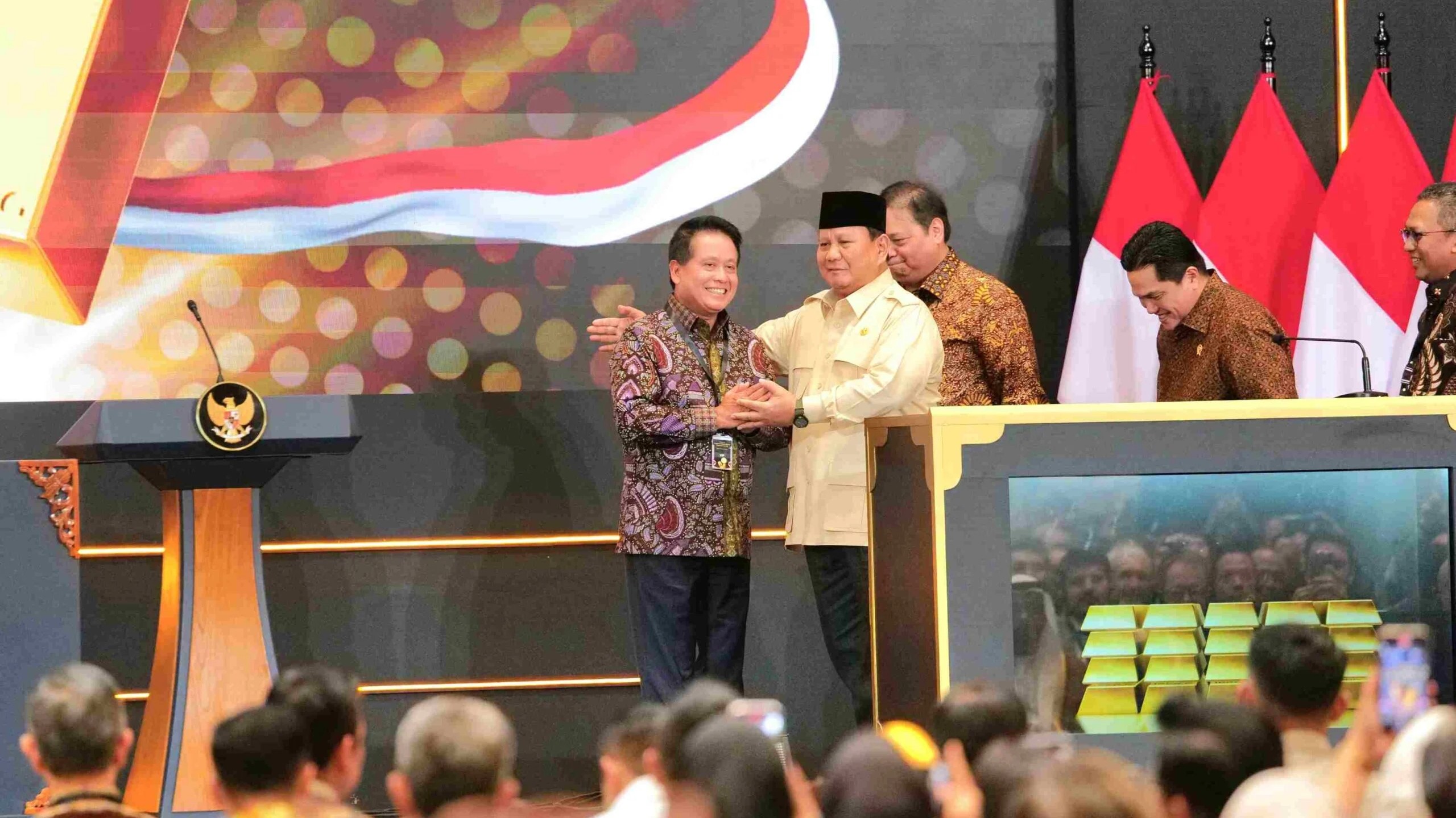 Bank Emas Pertama di Indonesia Resmi Diluncurkan