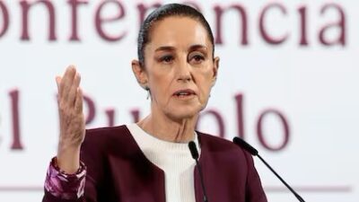 Claudia Sheinbaum Surati Google Protes Soal Perubahan Nama Teluk Meksiko