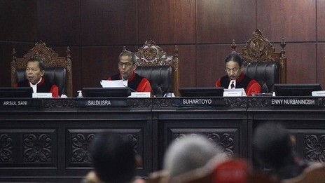 Putusan Sela Gugatan Sengketa Pilkada Serentak Dibacakan MK Hari Ini