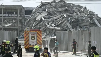 Korban Tewas Dampak Gempa Myanmar - Thailand