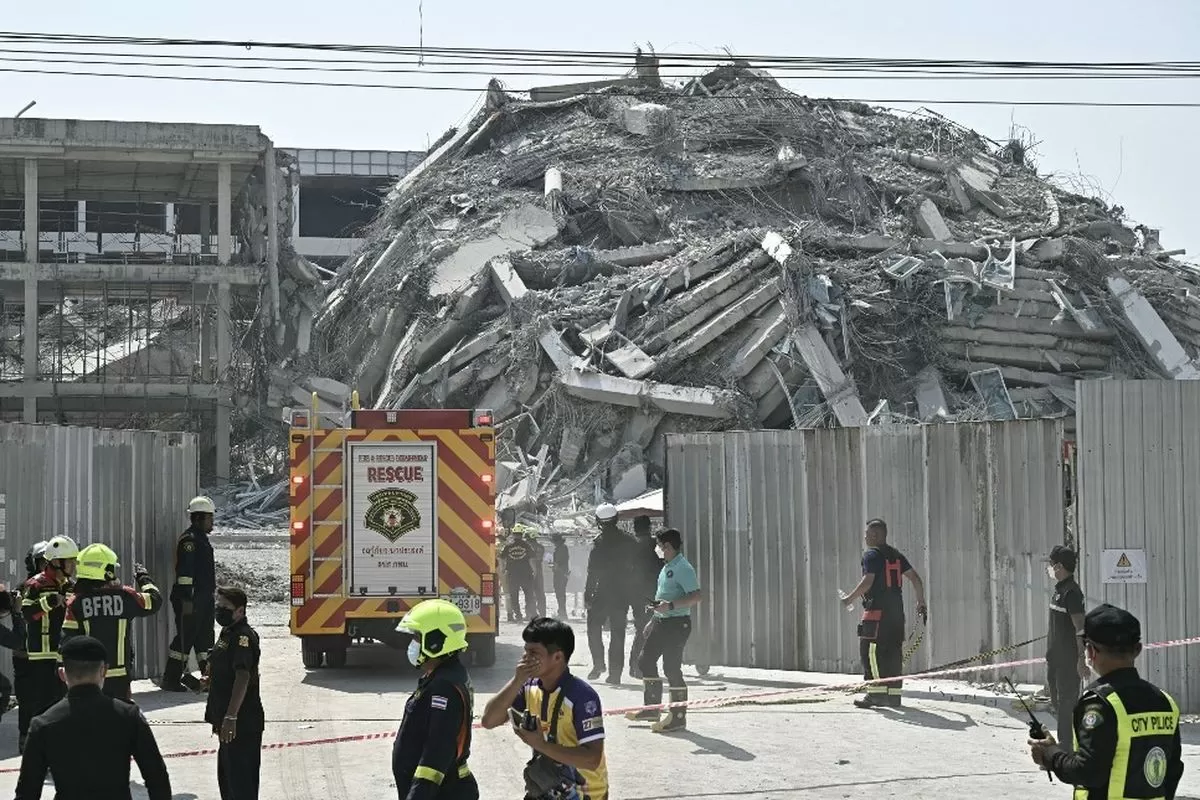 Korban Tewas Dampak Gempa Myanmar - Thailand