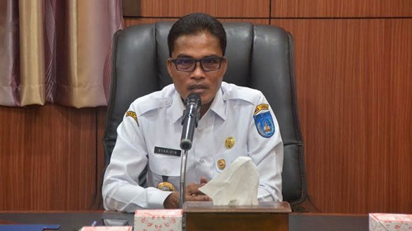 Jeffry - Haikal Belum Dilantik, Pj Wali Kota Langsa : Kewenangan Masih di Saya