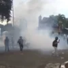 Unjuk Rasa Tolak Pengesahan UU TNI di Karawang Ricuh