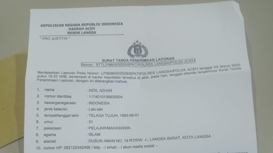 Mantan Keuchik Pusong Bantah Tudingan Gelapkan Aset