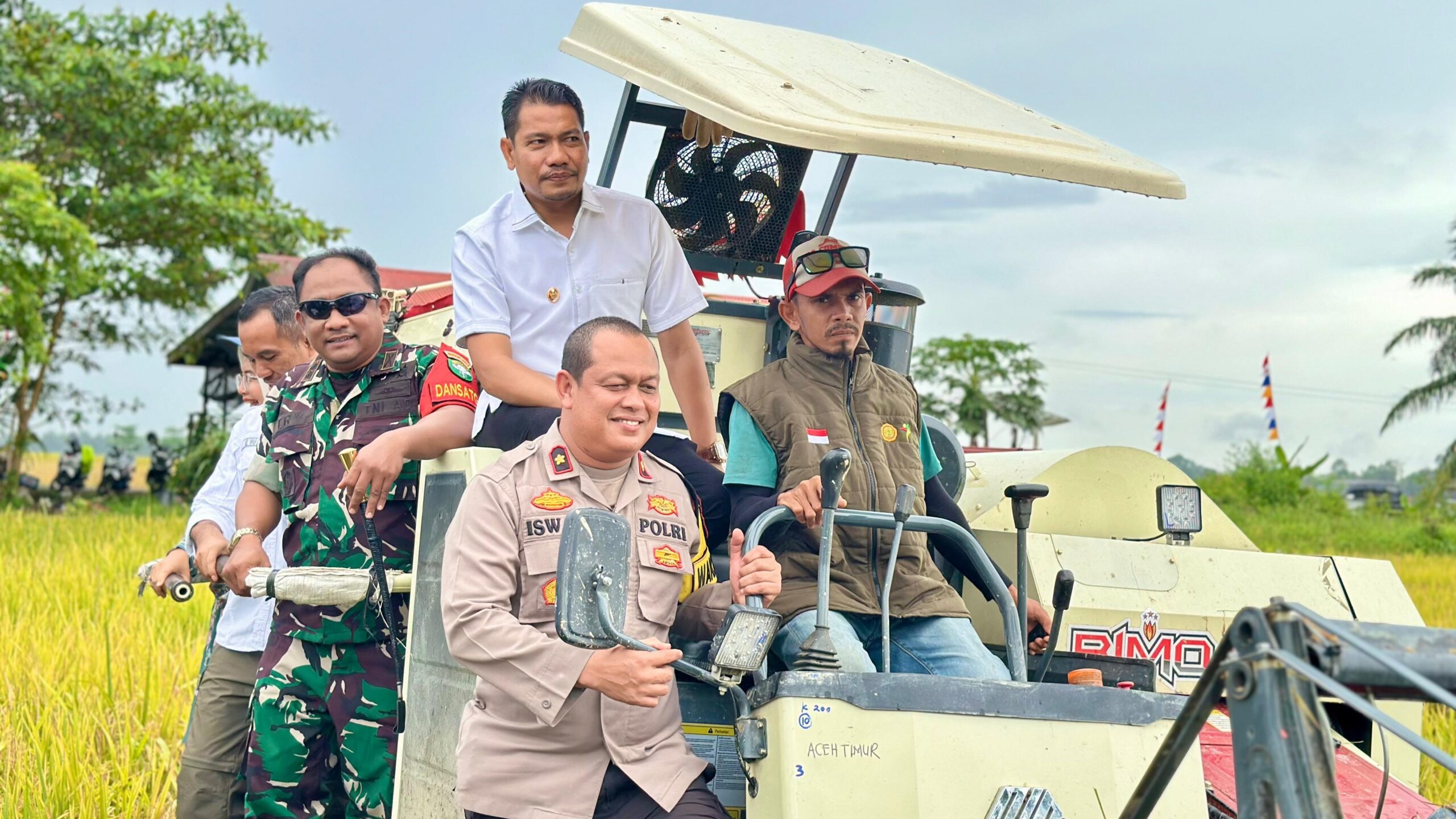 Aceh Timur Targetkan 187 Ribu Ton Gabah di 2025