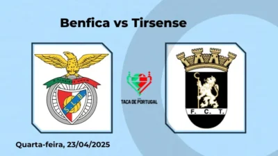 Benfica vs Tirsense