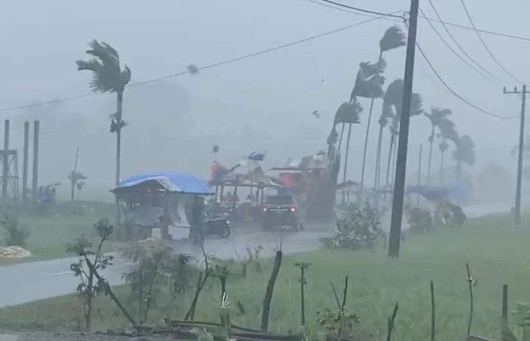 1 Kios Rusak Berat Hingga Dua Gampong Terdampak Cuaca Extrem di Pidie