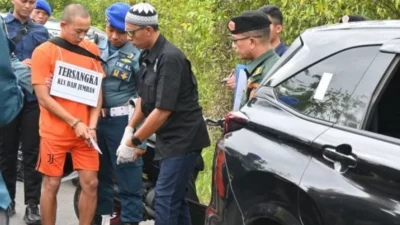 Rekontruksi Pembunuhan Juwita Peragakan 33 Adegan, Dihadiri Tersangka Jumran