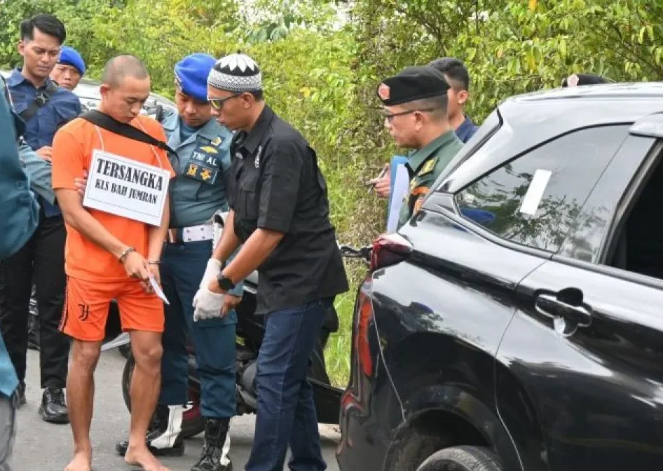 Rekontruksi Pembunuhan Juwita Peragakan 33 Adegan, Dihadiri Tersangka Jumran