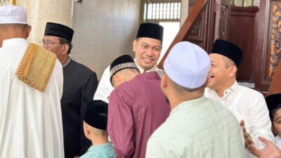 Usai Shalat Idul Fitri, Wakil Bupati Aceh Timur Sambut Masyarakat di Rumah Dinasnya