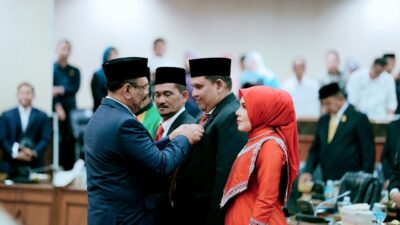 Pang Ucok Dilantik Jadi Anggota DPRA 2024–2029