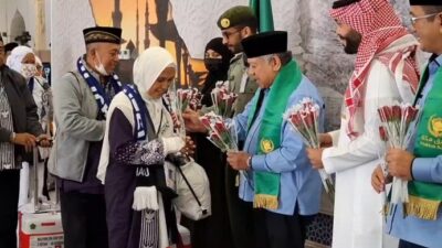 Ribu Jemaah Haji RI Sudah Tiba di Arab Saudi