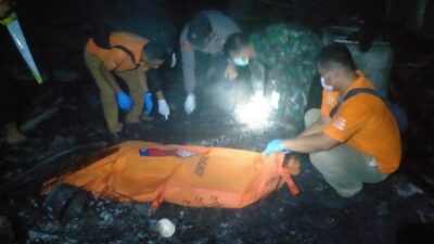Rumah Terbakar di Agara, Albine Ditemukan Meninggal Dunia