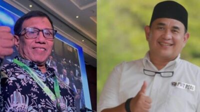 Ketua Umum PWI hasil Kongres Bandung dan hasil KLB menyepakati susunan Panitia Kongres Persatuan, Kamis 29 Mei 2025.