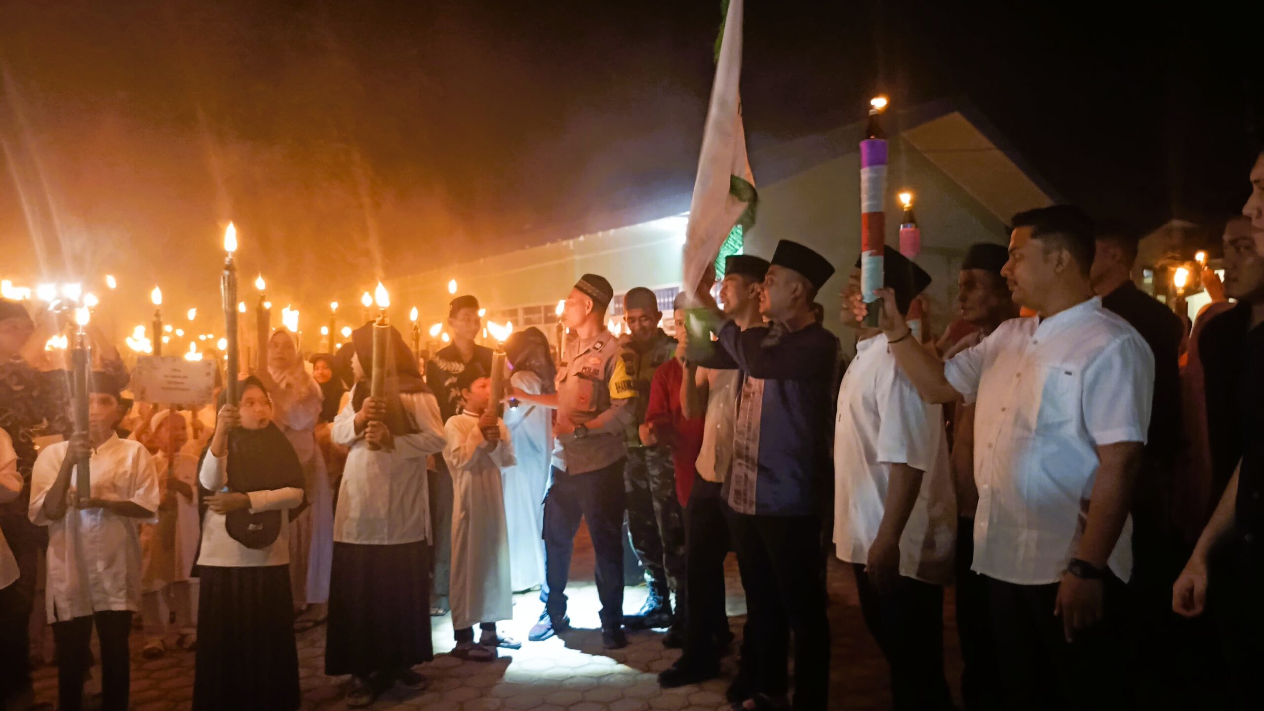 Tahun Baru Islam di Langsa, Pawai Obor Meriahkan Suasana