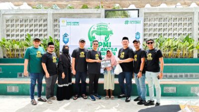Badan Pengurus Cabang (BPC) HIPMI Langsa menyembelih empat ekor sapi pada momentum Hari Raya Idul Adha 1446 Hijriyah.