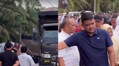 Bobby Nasution Minta Truk Plat BL Ganti Plat BK