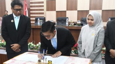 DPRK Langsa Gelar Rapat Paripurna VI P-APBK 2025 Disetujui