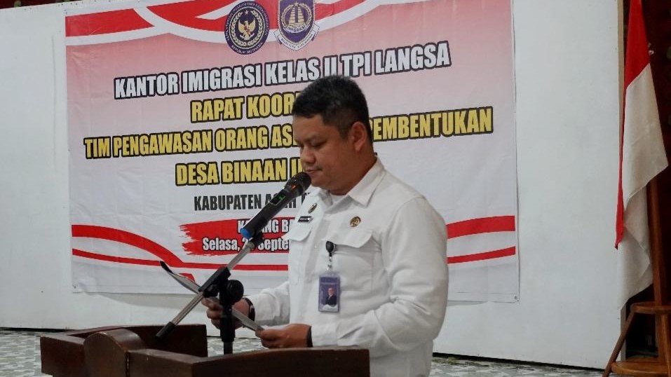 Imigrasi Langsa Tindak Tegas Pelaku TPPO dan Penyelundupan Manusia