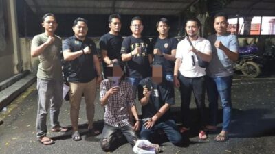 Polres Langsa Tangkap Dua Pelaku Pencurian Handphone
