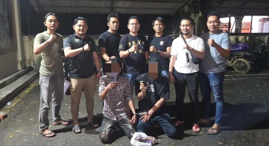 Polres Langsa Tangkap Dua Pelaku Pencurian Handphone