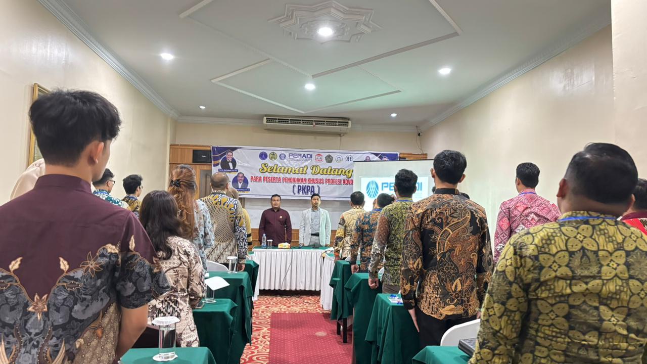 Direktur M. Nur Law Firm Buka PKPA di Medan