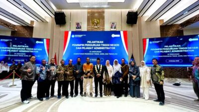 Kemendiktisaintek Lantik Rektor Baru Unsam, Tekankan Pentingnya Pendidikan Tinggi Berdampak