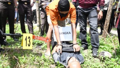 Motif Judi Online di Balik Pembunuhan Kurir Paket, Polres Aceh Timur Ungkap 20 Adegan Rekonstruksi