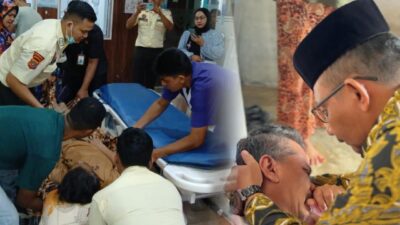 Haji Uma Jenguk Aktor Legendaris Aceh Bang Tompul yang Sakit Stroke