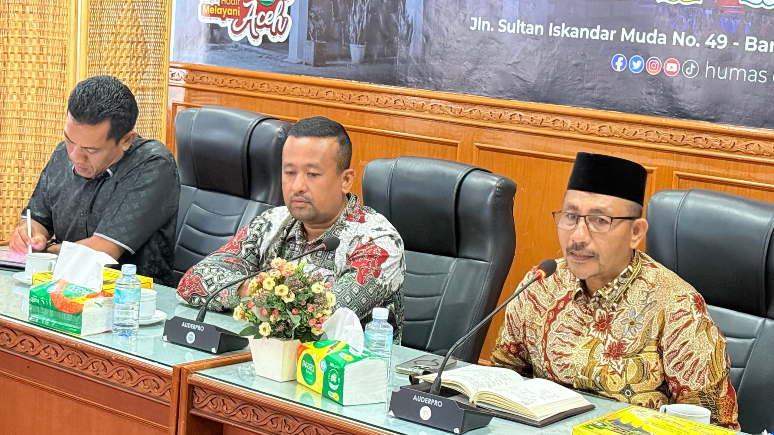 Haji Uma Perkuat Sinergi Penanganan Sosial Aceh dalam Kunjungan ke Dinsos