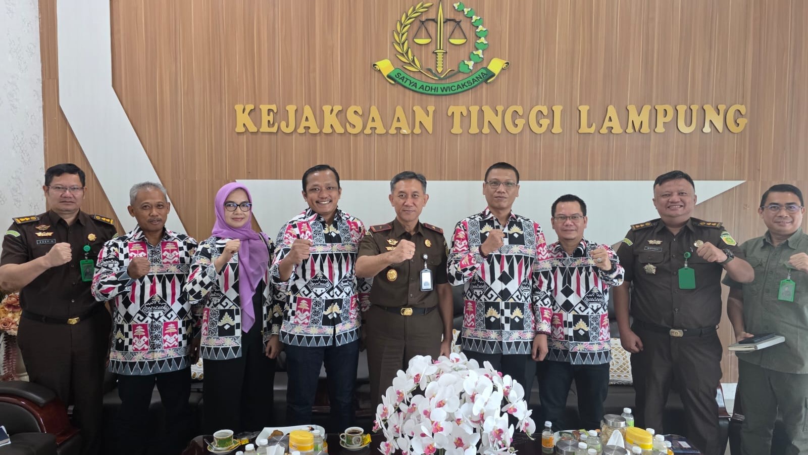 Kajati Lampung Ajak PWI Kawal Kinerja Kejati Agar Tetap Istiqomah
