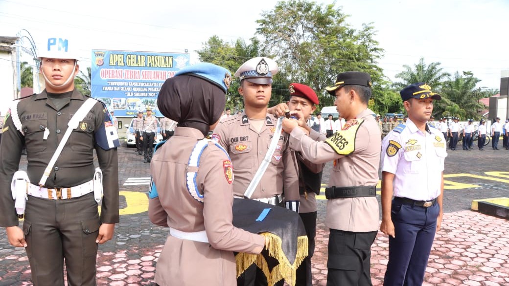 Operasi Zebra Seulawah Dimulai, Polres Aceh Singkil Soroti Lonjakan Pelanggaran Lalu Lintas