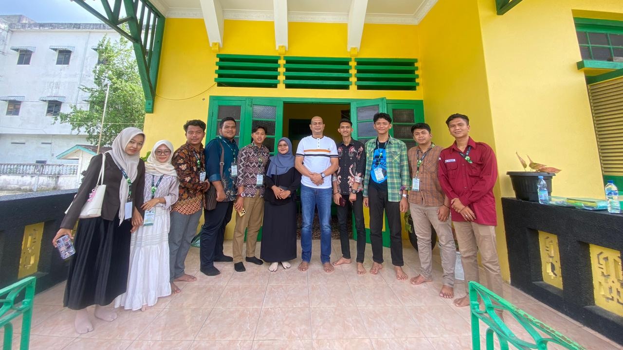 Peserta LK 2 HMI Langkat Telusuri Jejak Kerajaan Kejuruan Stabat, Kritik Pemerintah yang Abai Terhadap Cagar Budaya