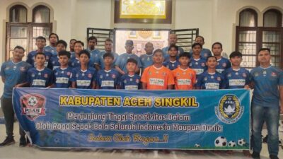 Wakil Bupati Aceh Singkil Lepas PSAS ke Liga 4 Zona Aceh di Meulaboh