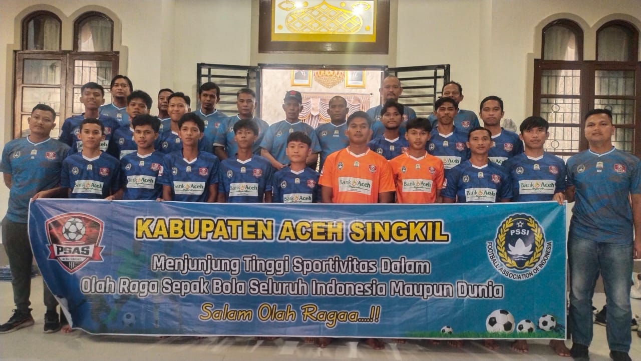 Wakil Bupati Aceh Singkil Lepas PSAS ke Liga 4 Zona Aceh di Meulaboh