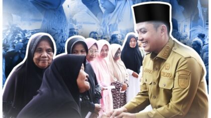 Pemkot Langsa Salurkan Bantuan Pangan untuk Janda Lansia